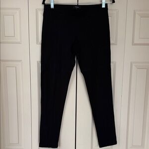 Theory Black Straight Leg Pants